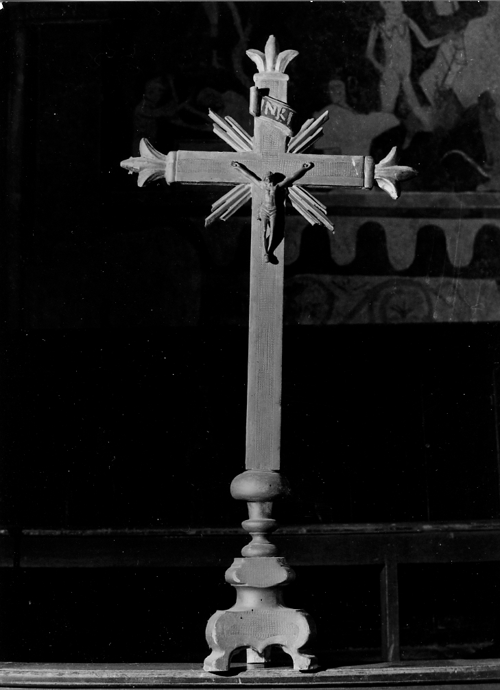 croce d'altare, opera isolata - bottega Italia centrale (sec. I)