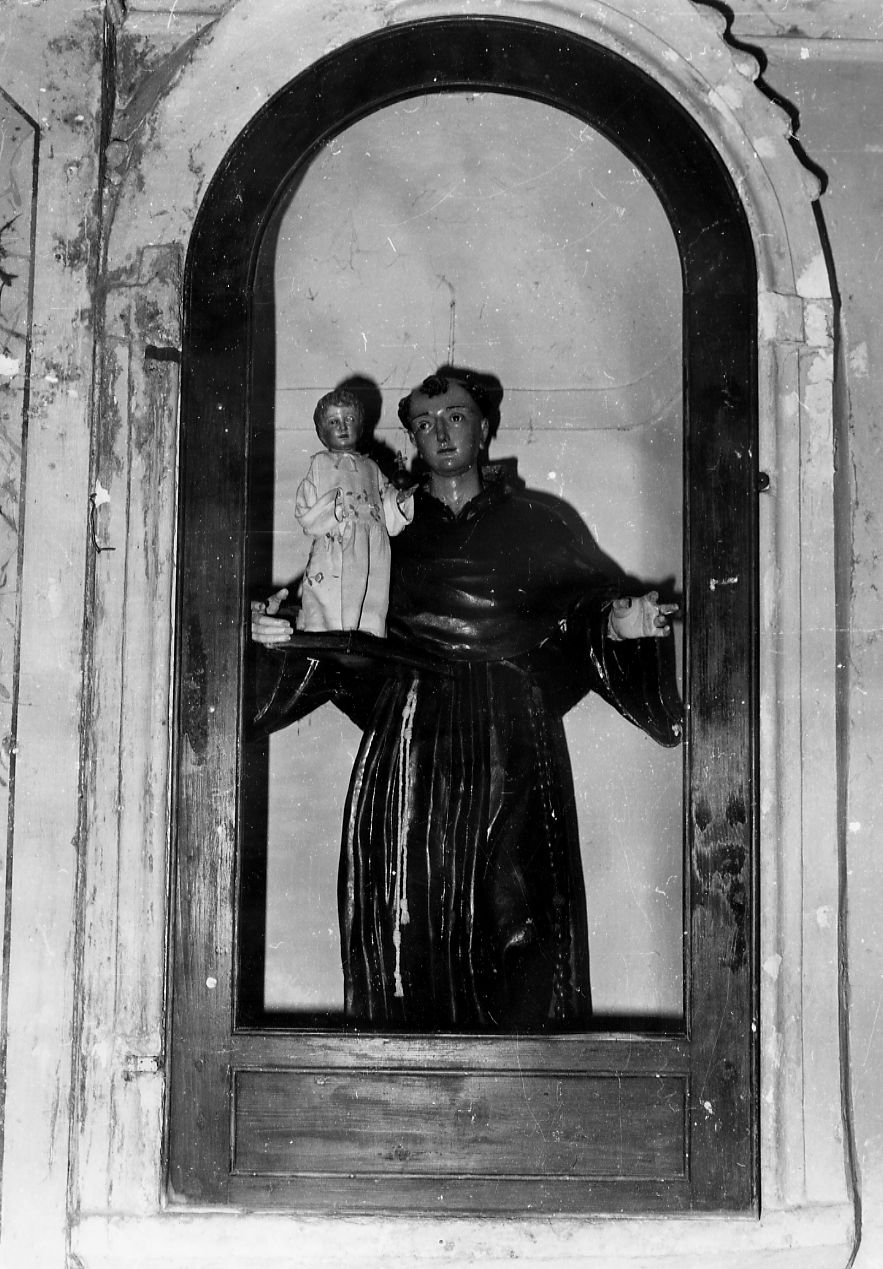 anta a vetri, opera isolata - bottega Italia centrale (sec. XIX)