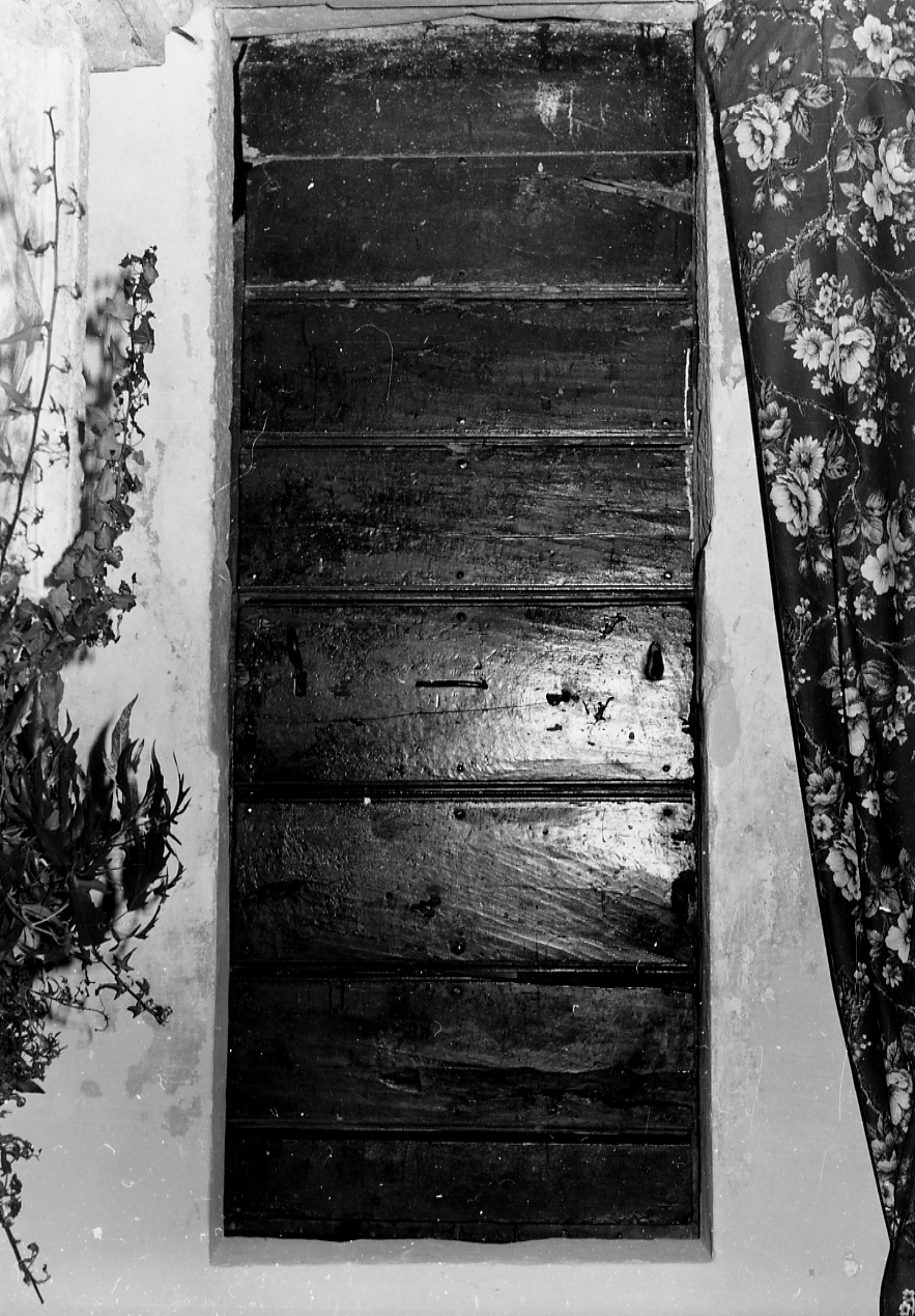 porta, opera isolata - bottega Italia centrale (sec. XIX)