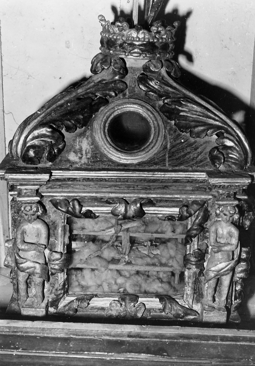 reliquiario, opera isolata - bottega Italia centrale (sec. XVII)