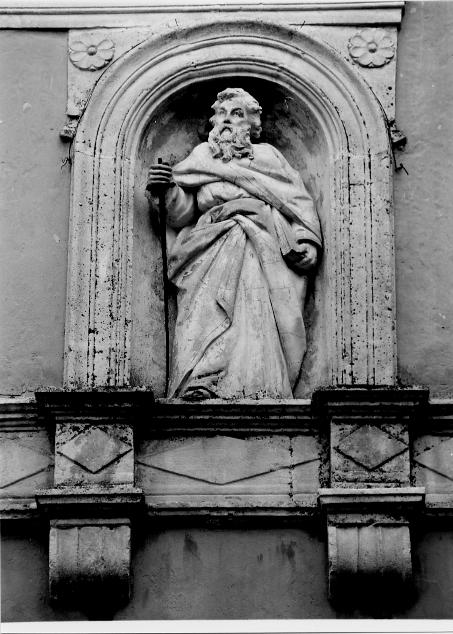 San Paolo Apostolo, San Paolo Apostolo (statua, opera isolata) - bottega Italia centrale (sec. XVII)