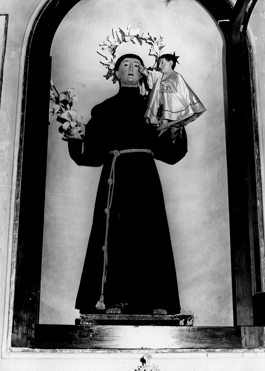 Sant'Antonio da Padova, Sant'Antonio da Padova (statua, opera isolata) - bottega Italia centrale (prima metà sec. XX)