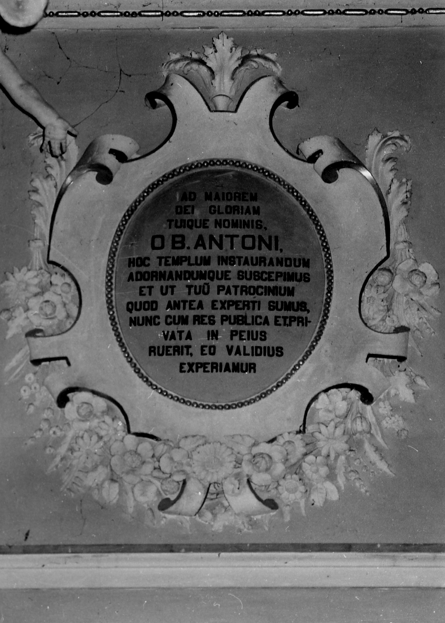 cartella, opera isolata di Fenenziani Bernardino (attribuito), Fenenziani Giovanni (attribuito) (sec. XX)