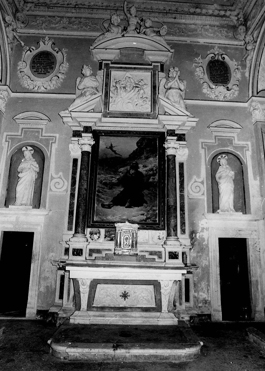 altare maggiore, opera isolata - bottega Italia centrale (sec. XVII)