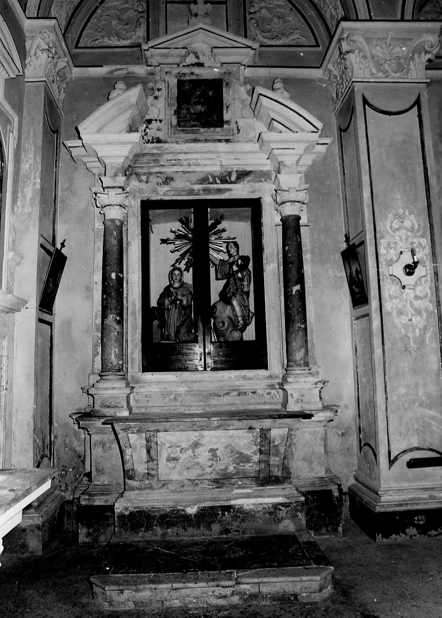 altare, opera isolata - bottega Italia centrale (sec. XVII)