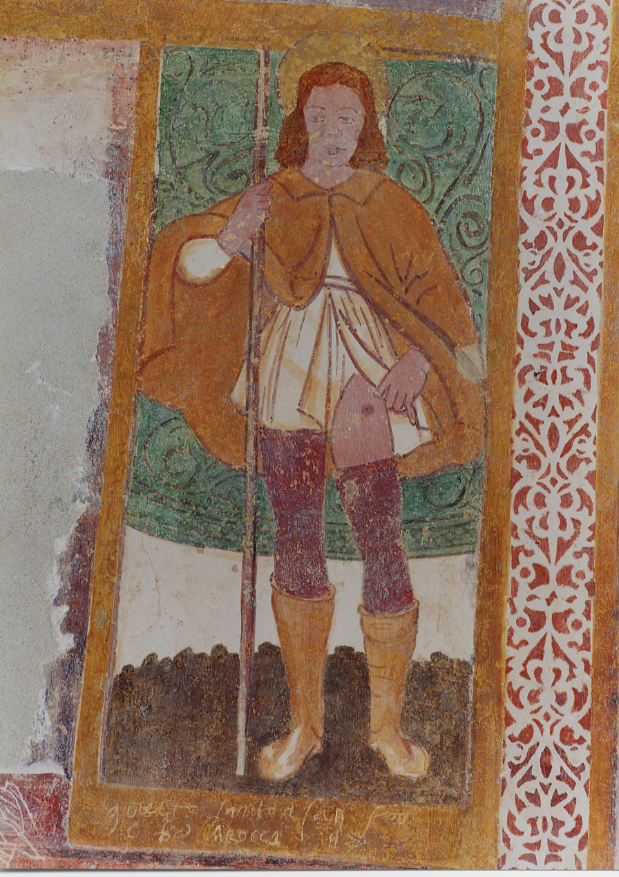 San Rocco, San Rocco (dipinto, opera isolata) - ambito Italia centrale (sec. XVI)