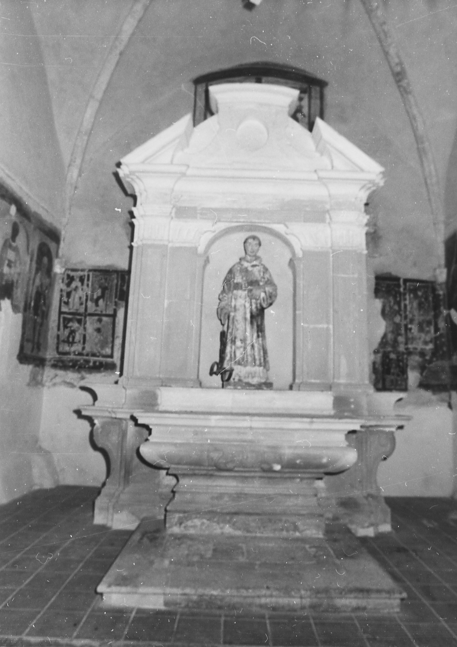 altare maggiore, opera isolata - bottega Italia centrale (sec. XVI)