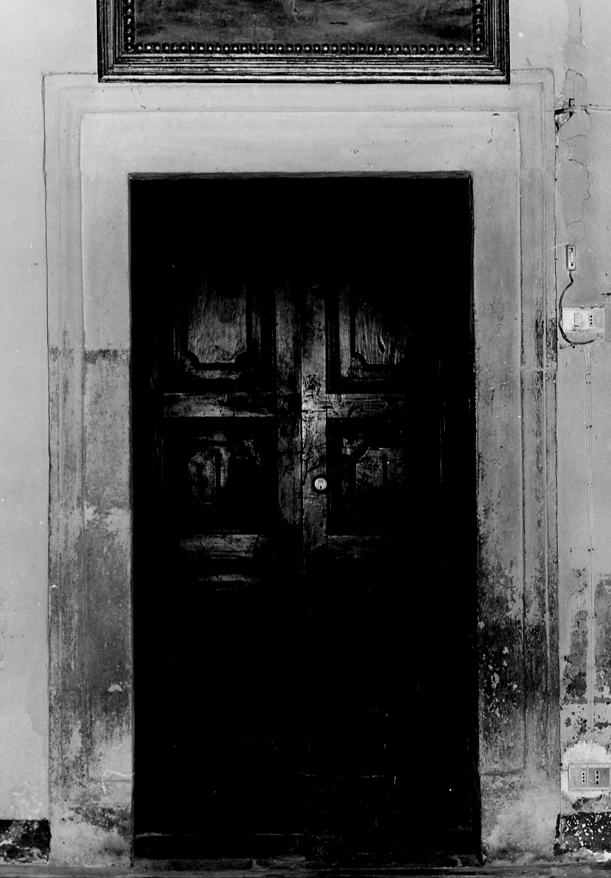 mostra di porta, serie - bottega Italia centrale (sec. XVI)