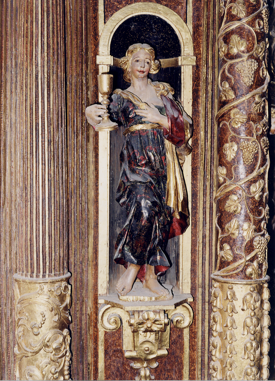 Allegoria delle Fede, figura allegorica femminile (scultura, opera isolata) - bottega Italia centrale (sec. XVII)