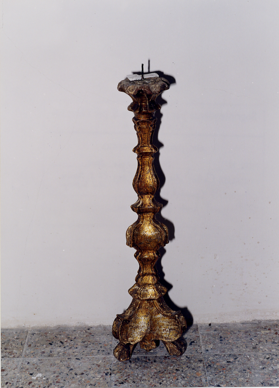 candeliere, serie - bottega abruzzese (sec. XVIII)