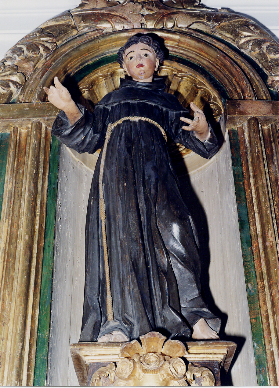 Sant'Antonio da Padova, Sant'Antonio da Padova (statua, opera isolata) - bottega abruzzese (sec. XVII)
