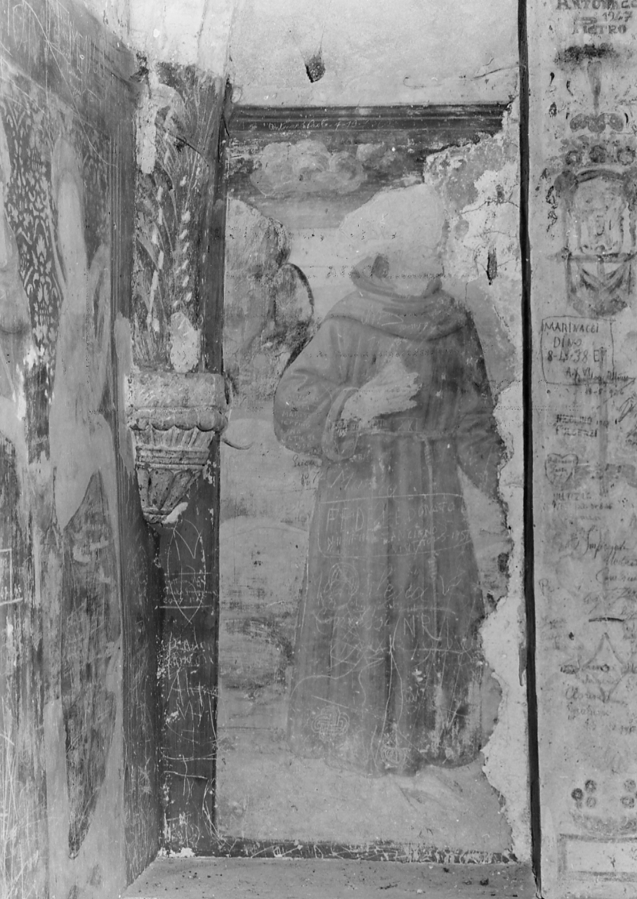 San Francesco d'Assisi riceve le stimmate, San Francesco d'Assisi riceve le stimmate (dipinto, opera isolata) - ambito Italia centrale (sec. XVI)