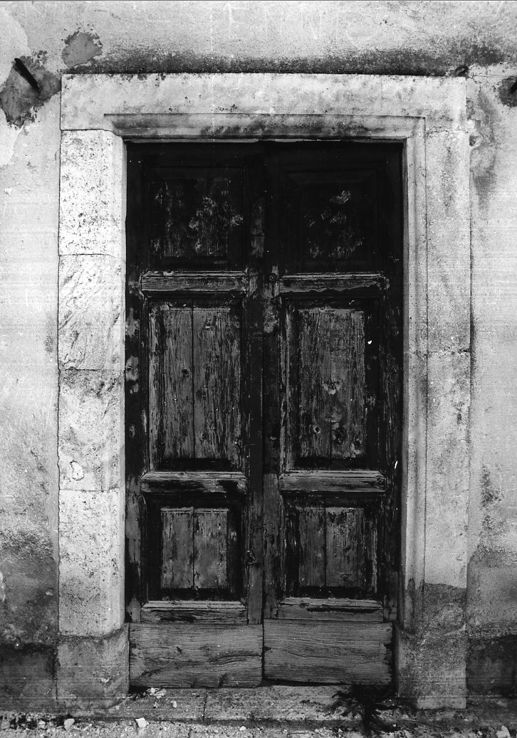 mostra di portale, opera isolata - bottega Italia centrale (sec. XVI)