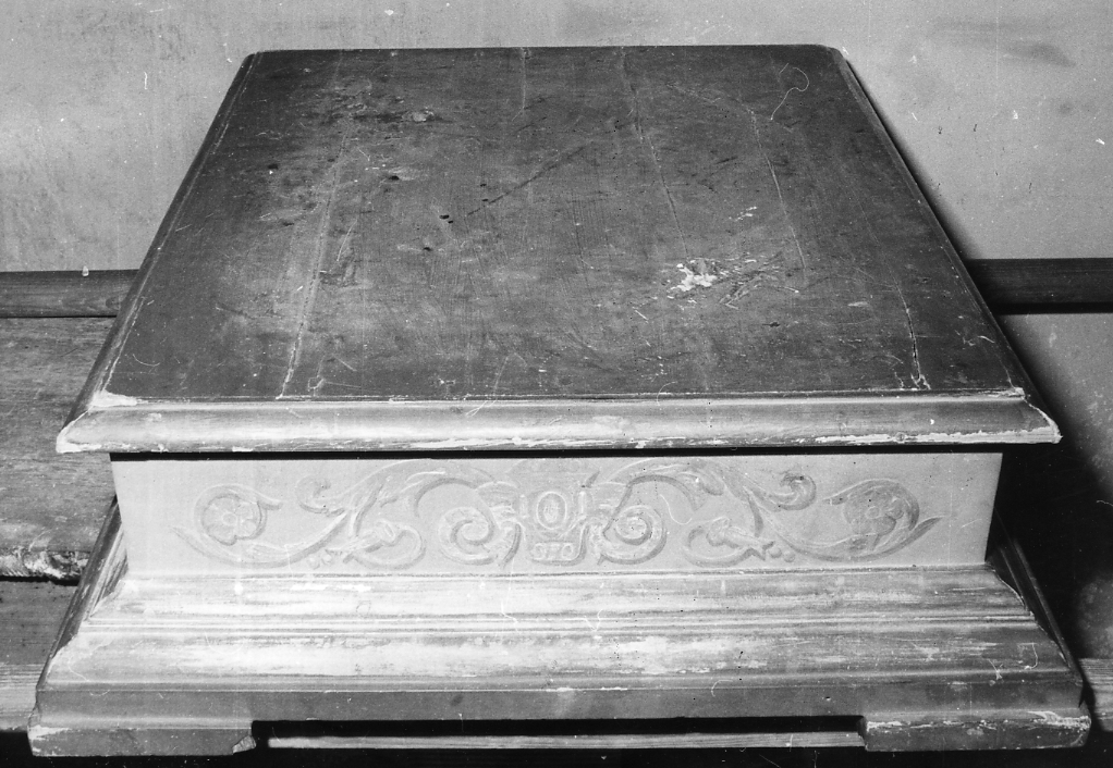 base processionale, opera isolata - bottega Italia centrale (sec. XVIII)
