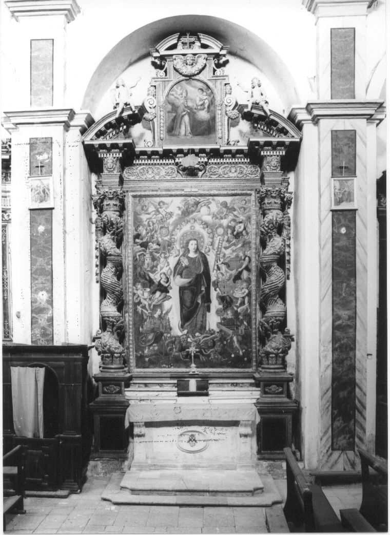 altare, opera isolata - bottega abruzzese (sec. XVII, sec. XIX)