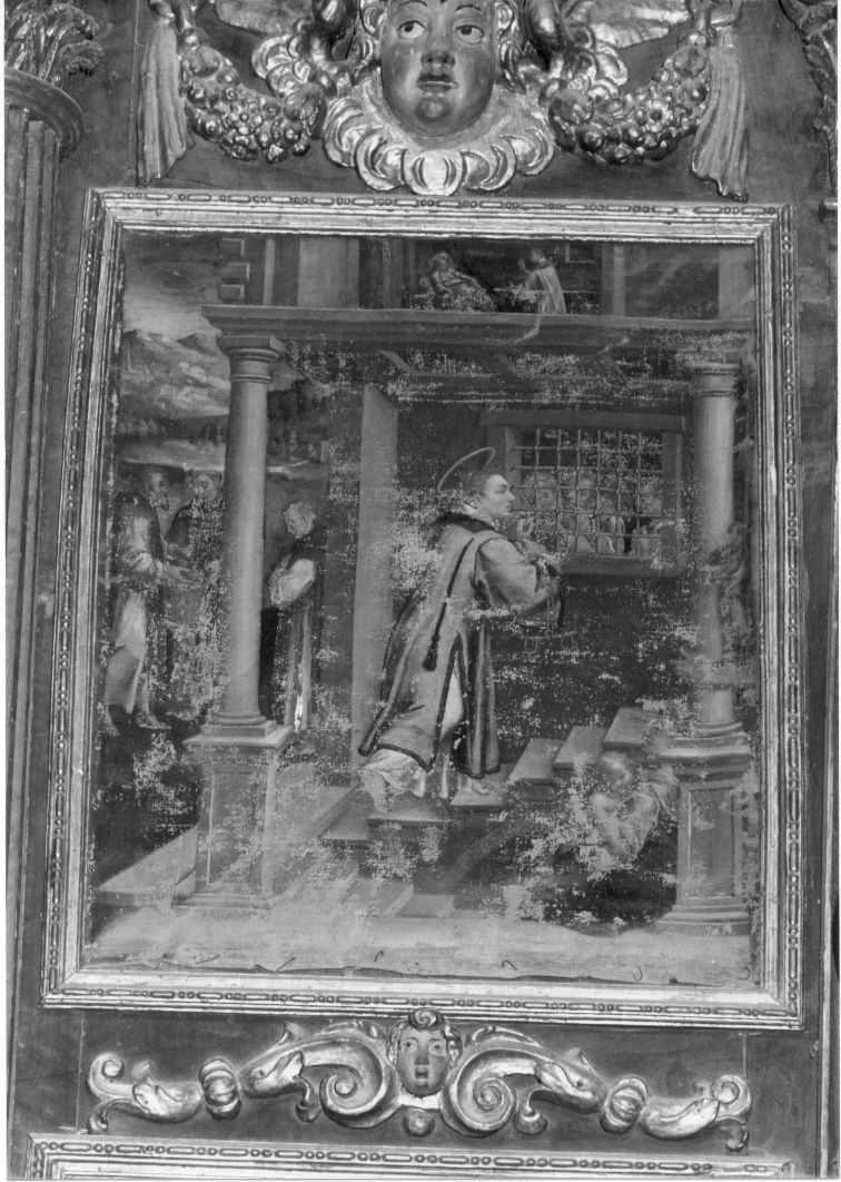 storie della vita di San Leonardo, storie della vita di San Leonardo (dipinto, opera isolata) - ambito Italia centrale (sec. XVII)