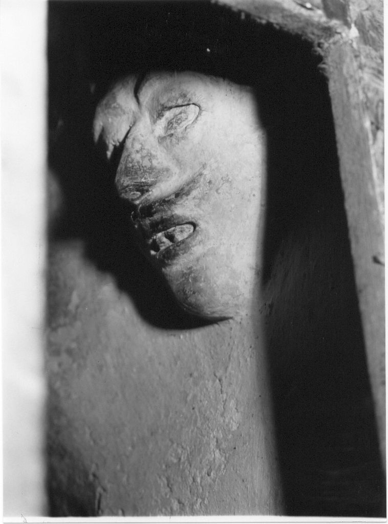 testa d'uomo (scultura, opera isolata) - bottega Italia centrale (sec. XVI)