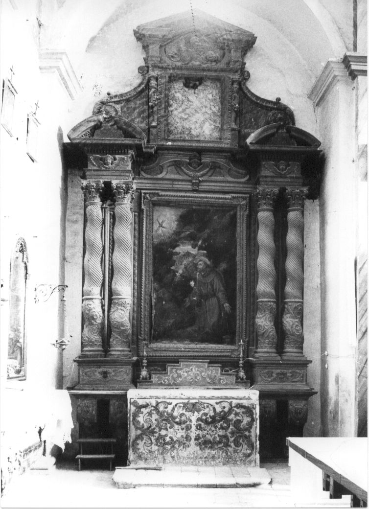 altare, opera isolata - bottega abruzzese (sec. XVII)