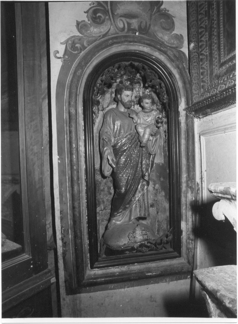 mostra di nicchia, opera isolata - bottega Italia centrale (sec. XIX)