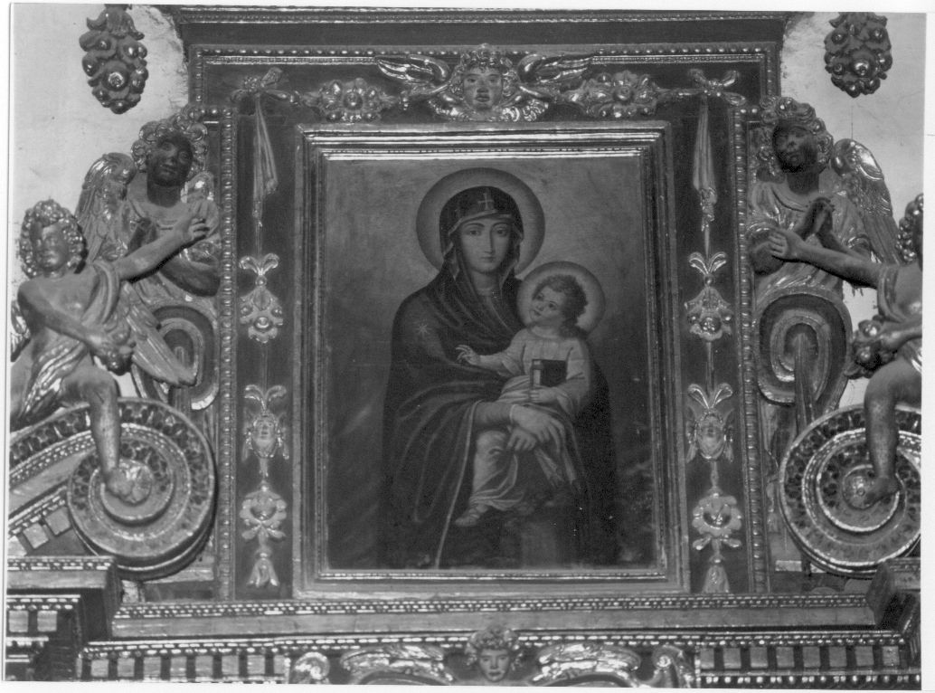 Madonna con Bambino detta di San Luca, Madonna con Bambino (dipinto, opera isolata) - ambito abruzzese (sec. XVII)