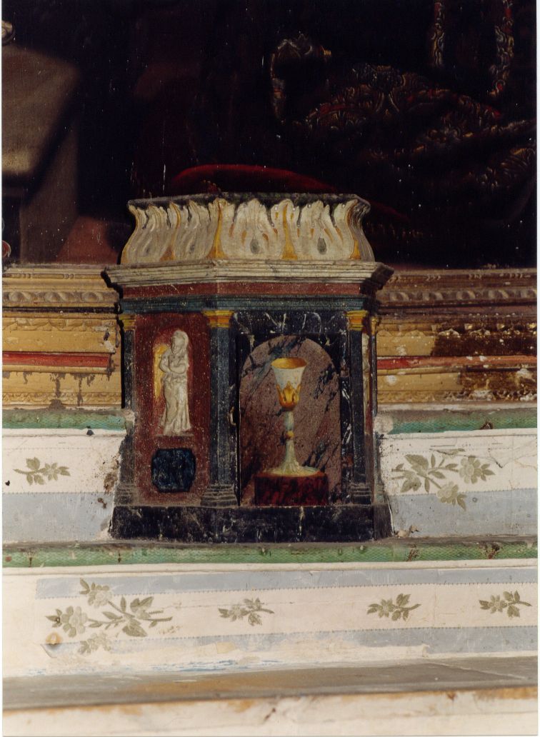 tabernacolo, opera isolata - bottega Italia centrale (sec. XVII)