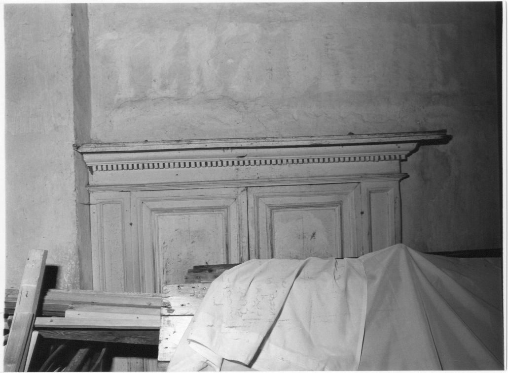 armadio - a muro, opera isolata - bottega Italia centrale (sec. XVII)