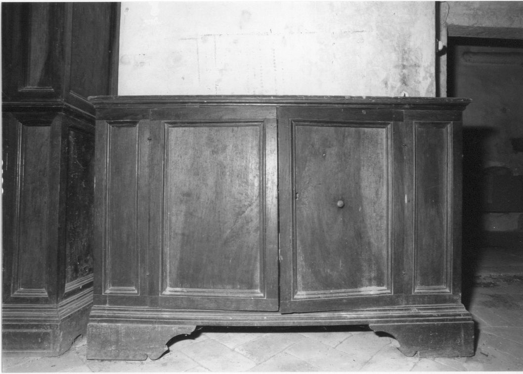 mobile da sacrestia, serie - bottega Italia centrale (sec. XVII)