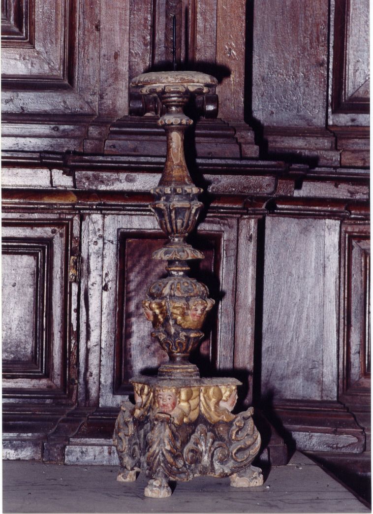 candeliere, serie - bottega Italia centrale (sec. XVII)