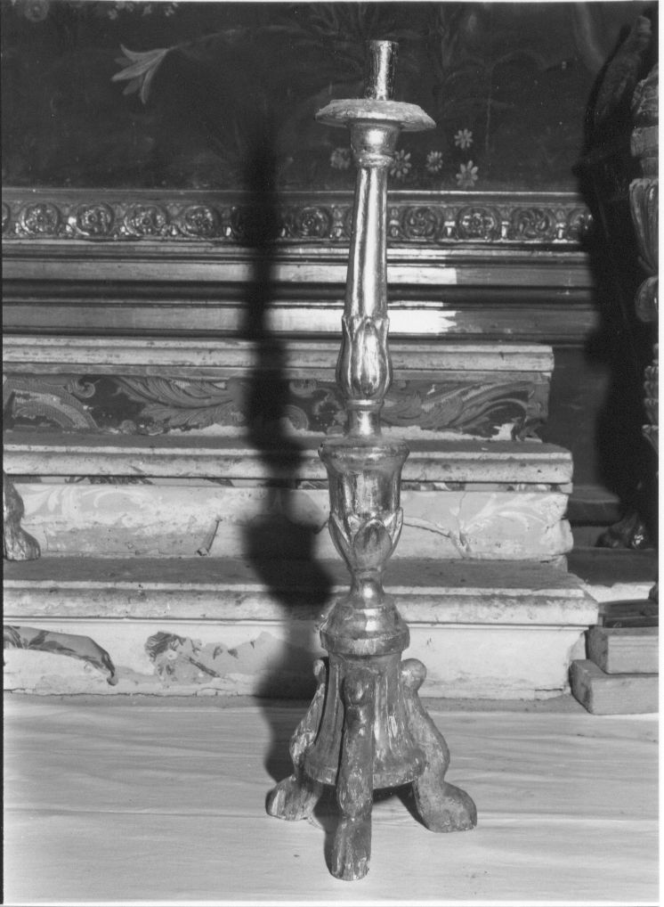 candeliere, serie - bottega Italia centrale (sec. XIX)