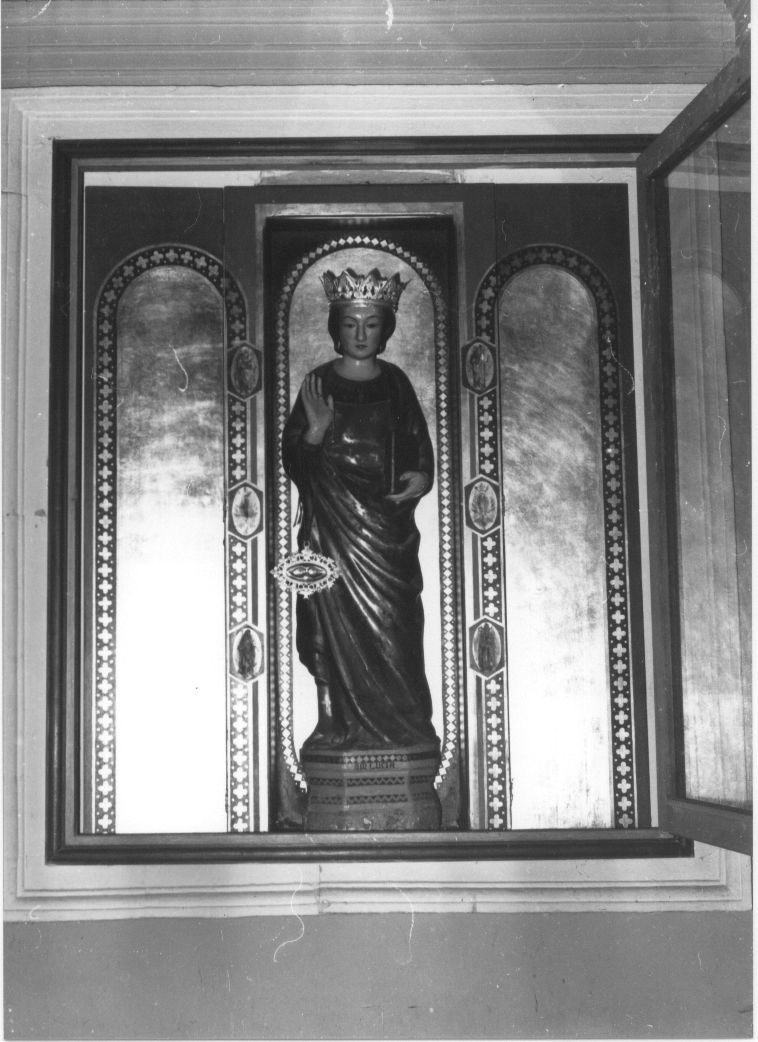 Santa Lucia, Santa Lucia (statua, opera isolata) - bottega Italia centrale (secc. XV/ XVI)