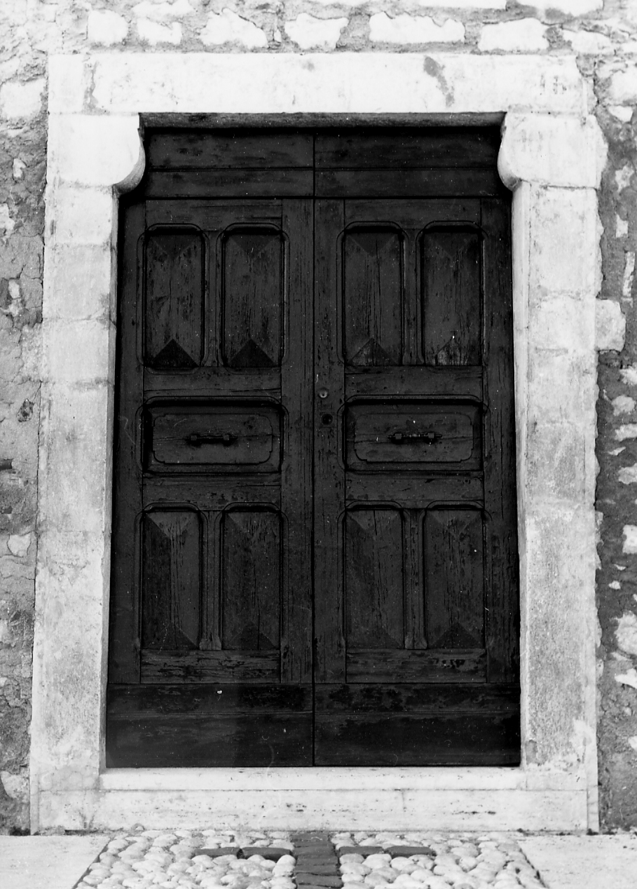 mostra di portale, opera isolata - bottega Italia centrale (sec. XIV)