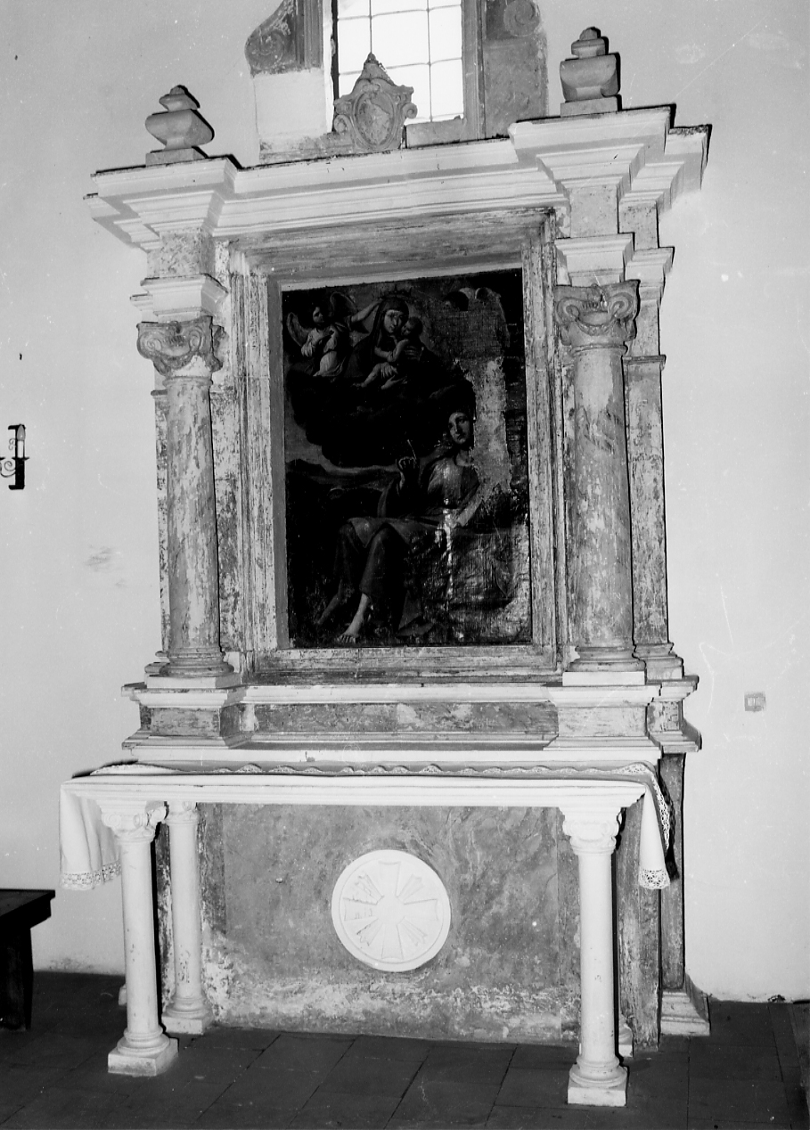 altare, opera isolata - bottega Italia centrale (seconda metà sec. XVII)