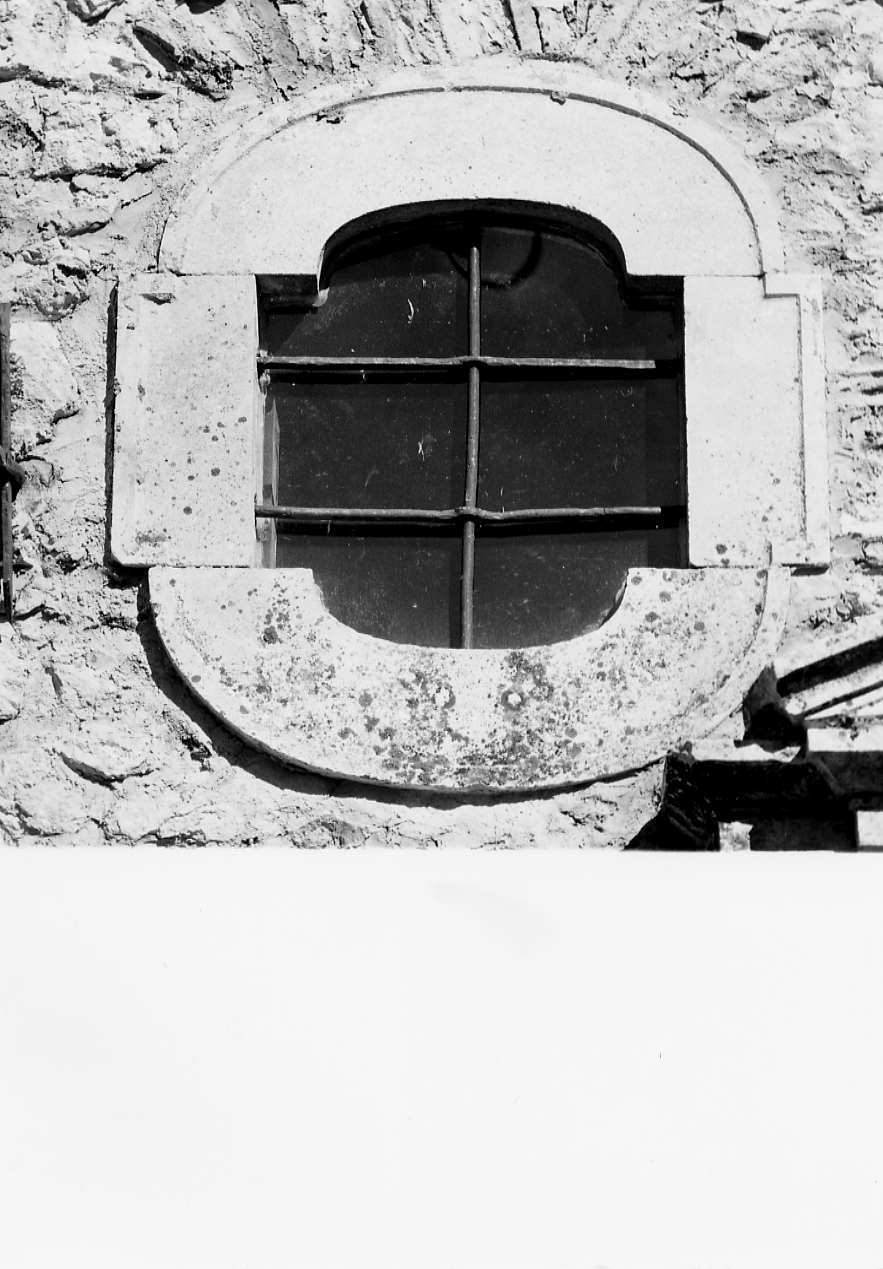 mostra di finestra, serie - bottega Italia centrale (sec. XVII)