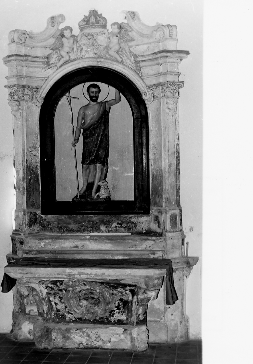 altare, opera isolata - bottega Italia centrale (sec. XVIII)