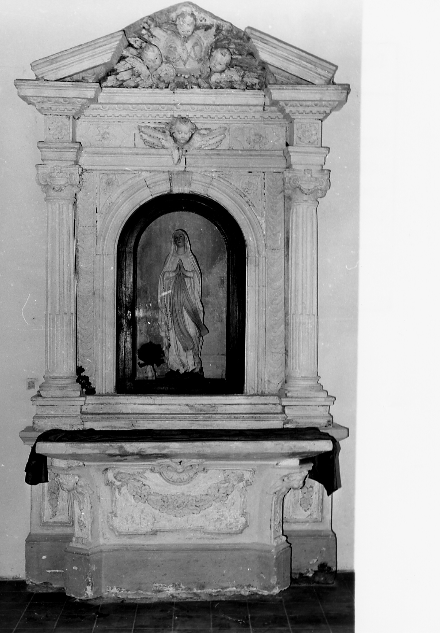 altare, opera isolata - bottega Italia centrale (sec. XVII)