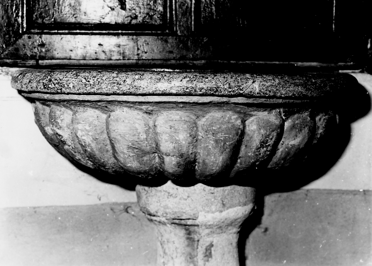 acquasantiera - ambito Italia centrale (sec. XI)