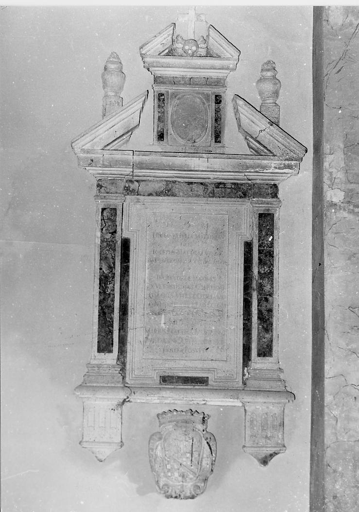 monumento funebre - ambito Italia centrale (sec. XVII)