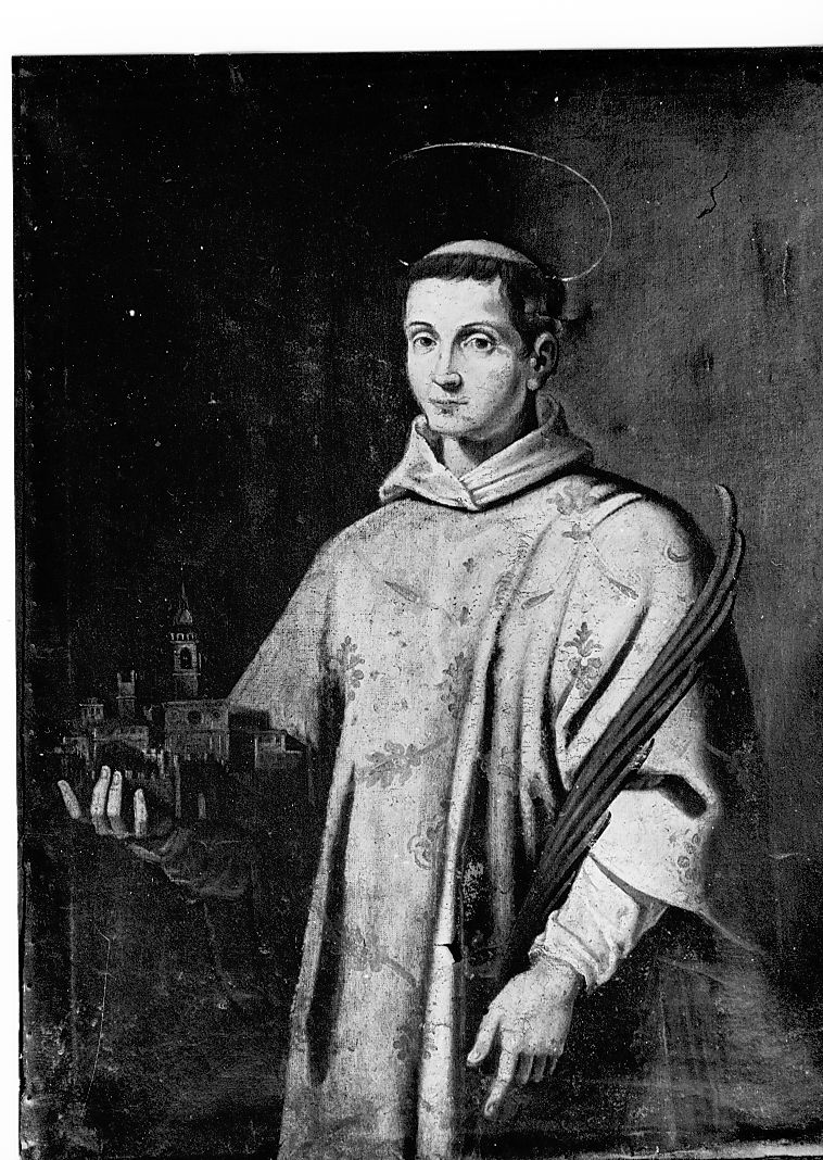 San Massimo (dipinto) di Bedeschini Giulio Cesare (scuola) (fine/inizio secc. XVI/ XVII)
