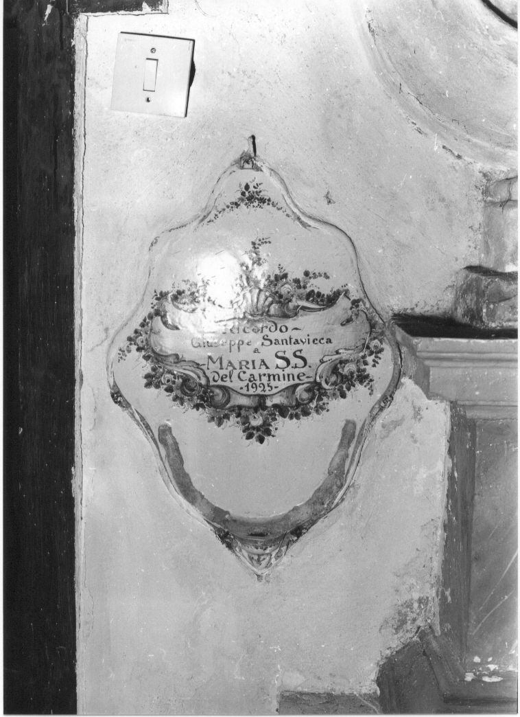 formella - ambito italiano (sec. XX)