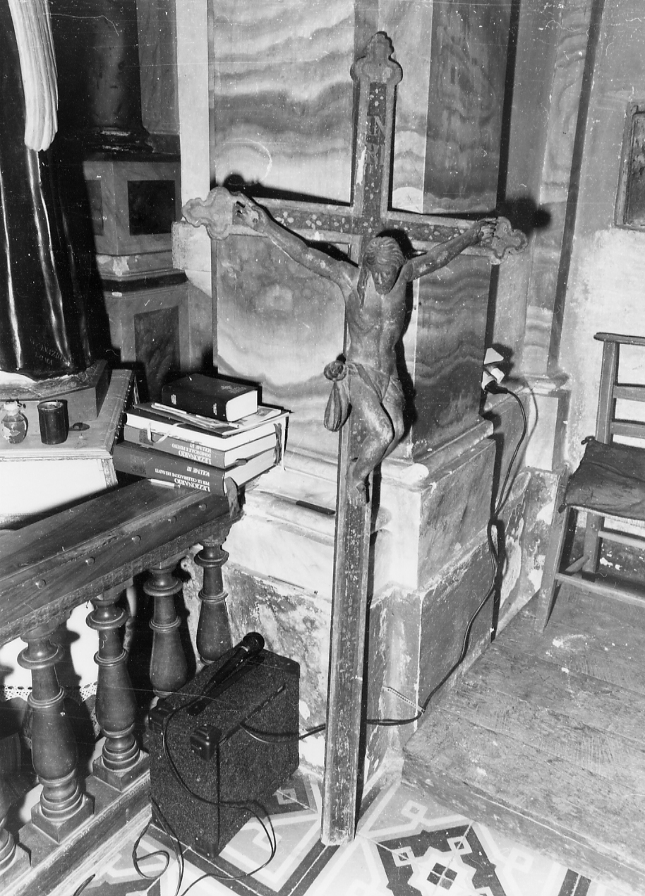 crocifisso - ambito Italia centrale (sec. XVIII)