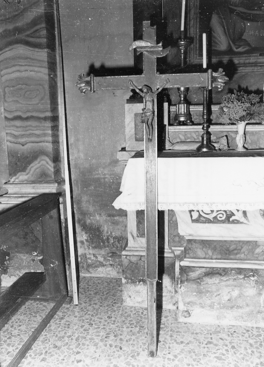 croce processionale - ambito Italia centrale (sec. XIX)