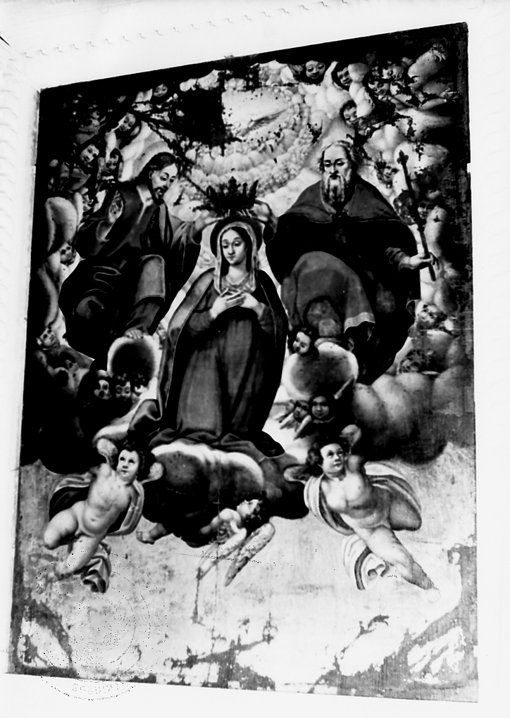 MADONNA ASSUNTA (pala d'altare) - ambito Italia centrale (seconda metà sec. XVIII)