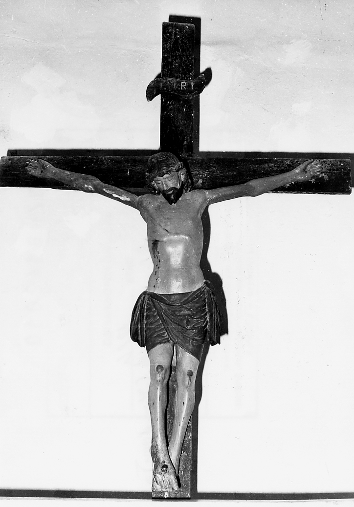 CRISTO CROCIFISSO (scultura) - ambito Italia centrale (sec. XVIII)