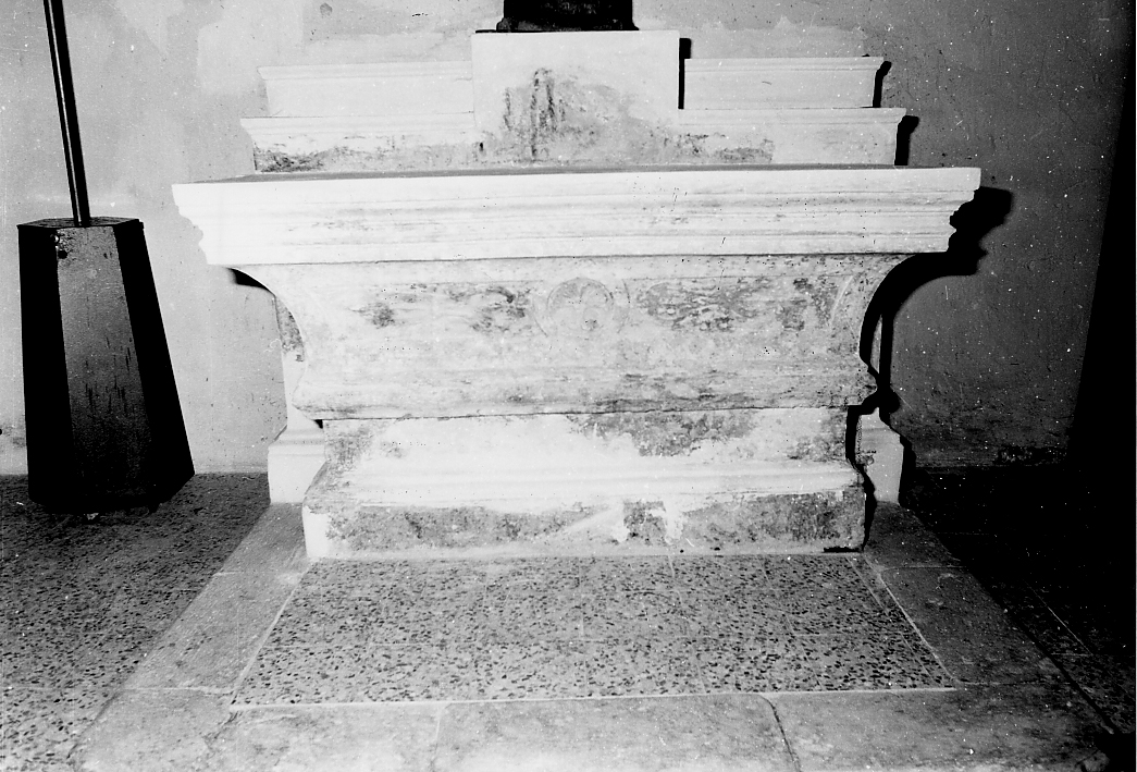 altare - ambito Italia centrale (inizio sec. XX)