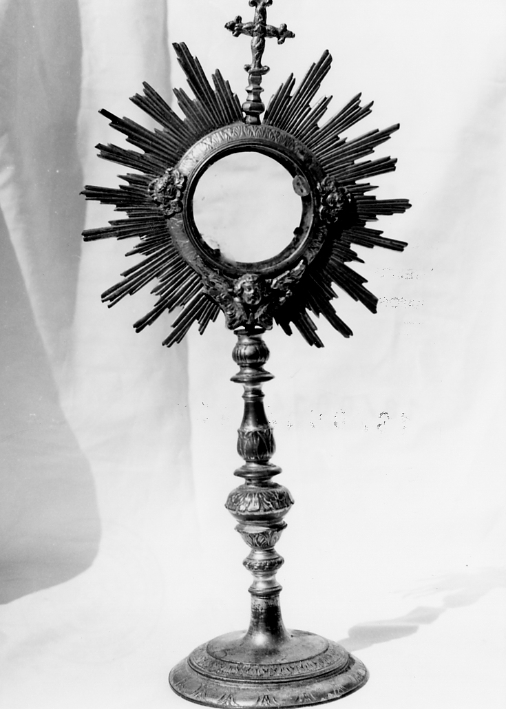 ostensorio - ambito Italia centrale (sec. XIX)