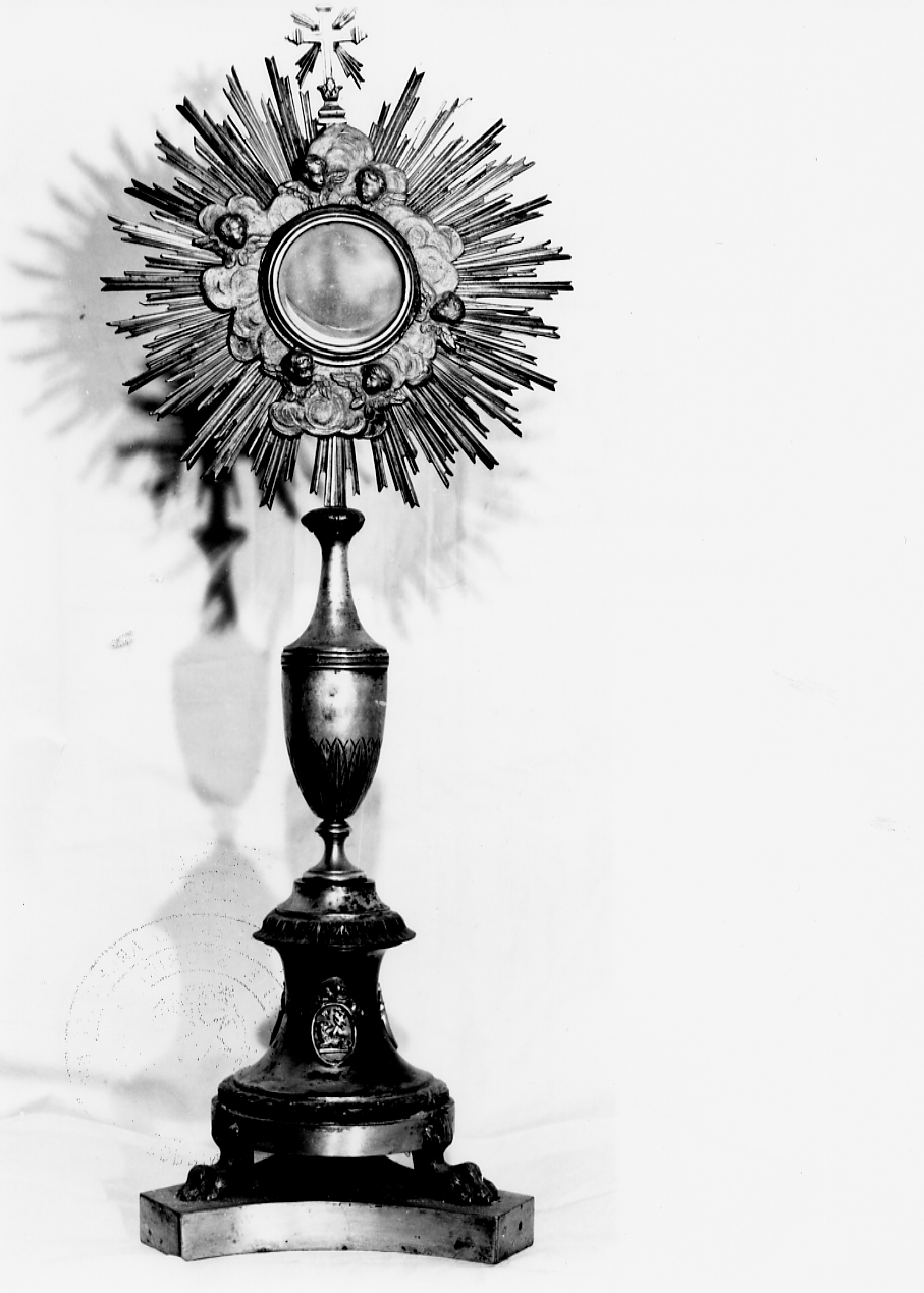 ostensorio - ambito Italia centrale (sec. XIX)