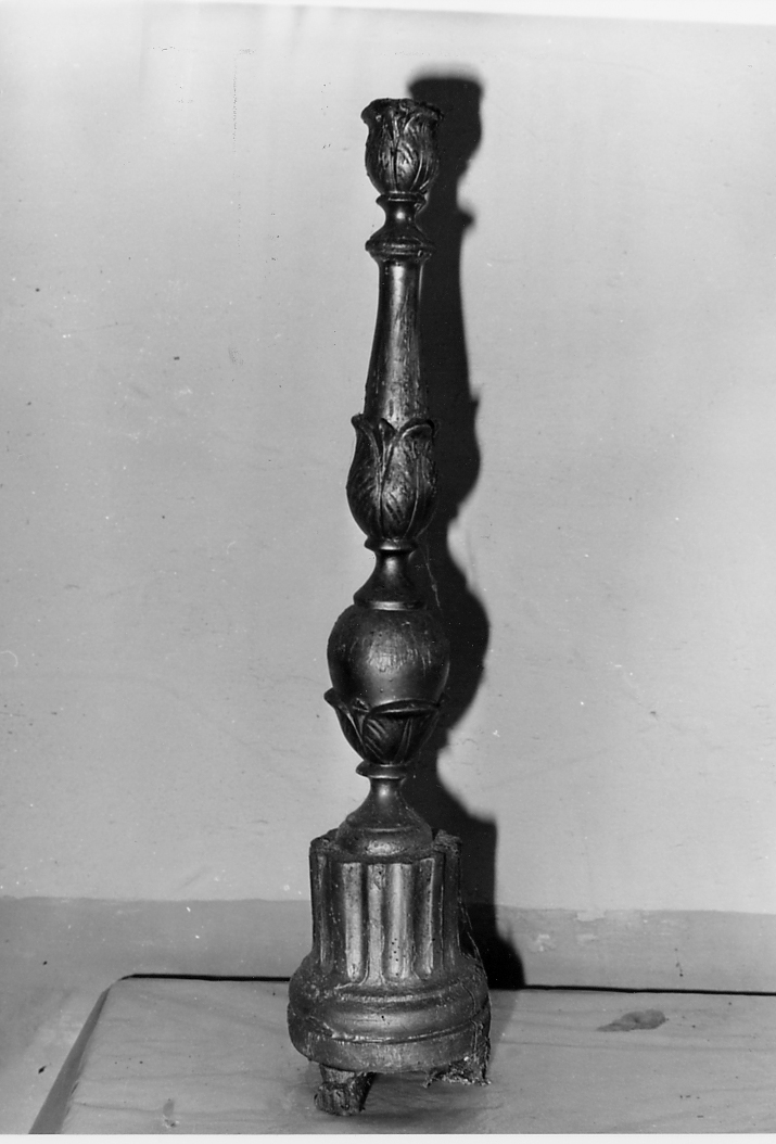 candeliere d'altare - ambito Italia centrale (sec. XIX)