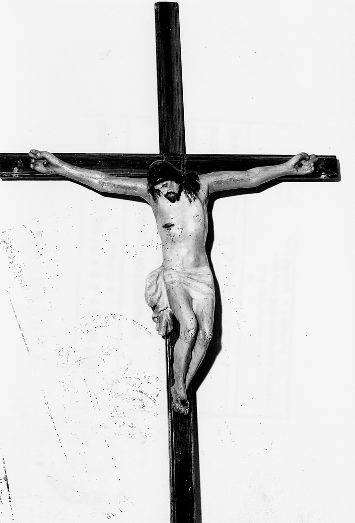 crocifisso, opera isolata - ambito Italia centrale (sec. XIX)