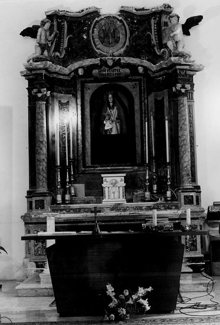 altare maggiore, opera isolata - ambito Italia centrale (sec. XVIII)