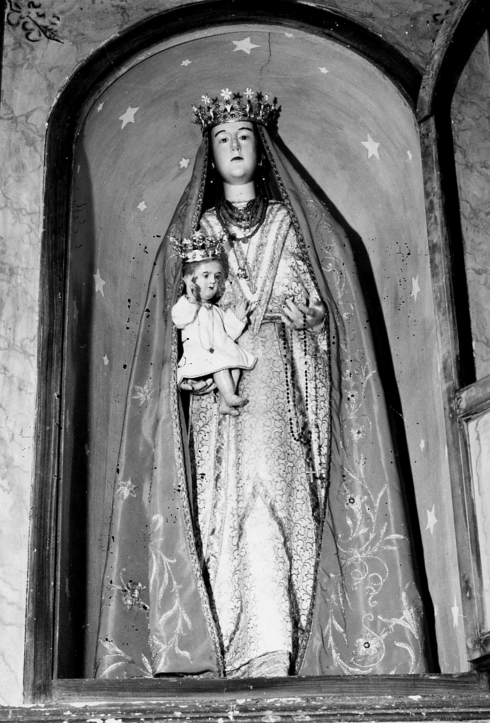 MADONNA DELLA NEVE (statua, opera isolata) - ambito Italia centrale (seconda metà sec. XIX)